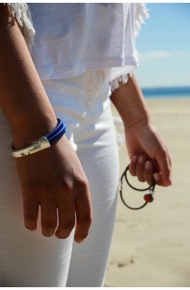 Bracelet gros aimant croisé