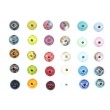 Boucles d'oreilles boule céramique