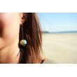 Boucles d'oreilles boule céramique