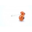 Boucles d'oreilles boule céramique
