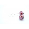 Boucles d'oreilles boule céramique